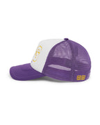 La And The Streets Trucker Cap Purple Regular Headwear - Purple