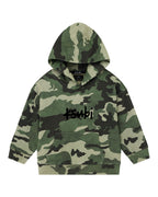 Kids 1999 Lil Biggie Hoodie Camo Regular Fleece - Green