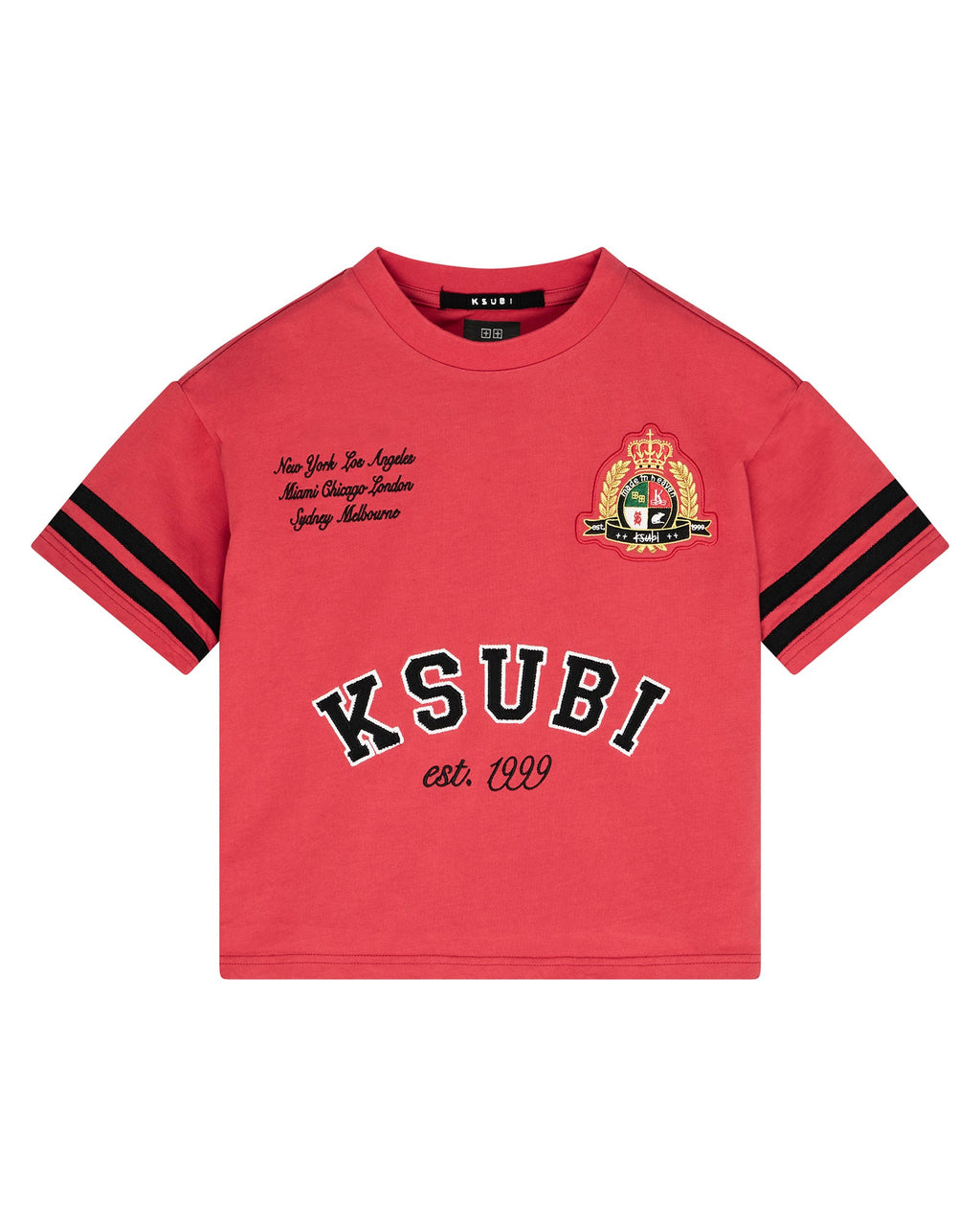 KIDS LIL DUKE SS JERSEY CRIMSON TEES