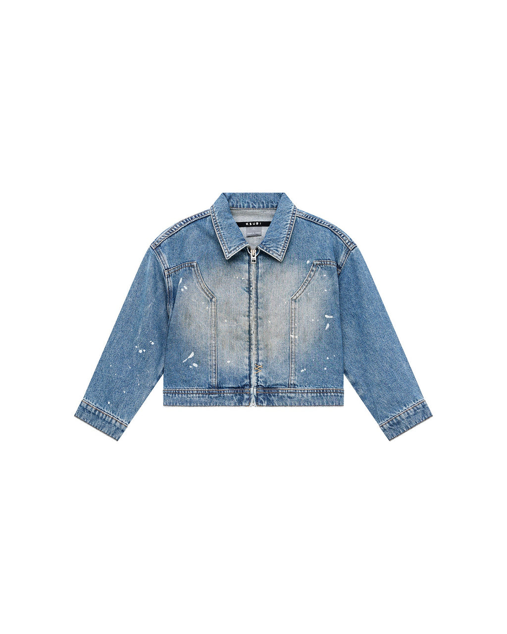 Kids Lil Garage Jacket Painter Blue Jackets - Denim