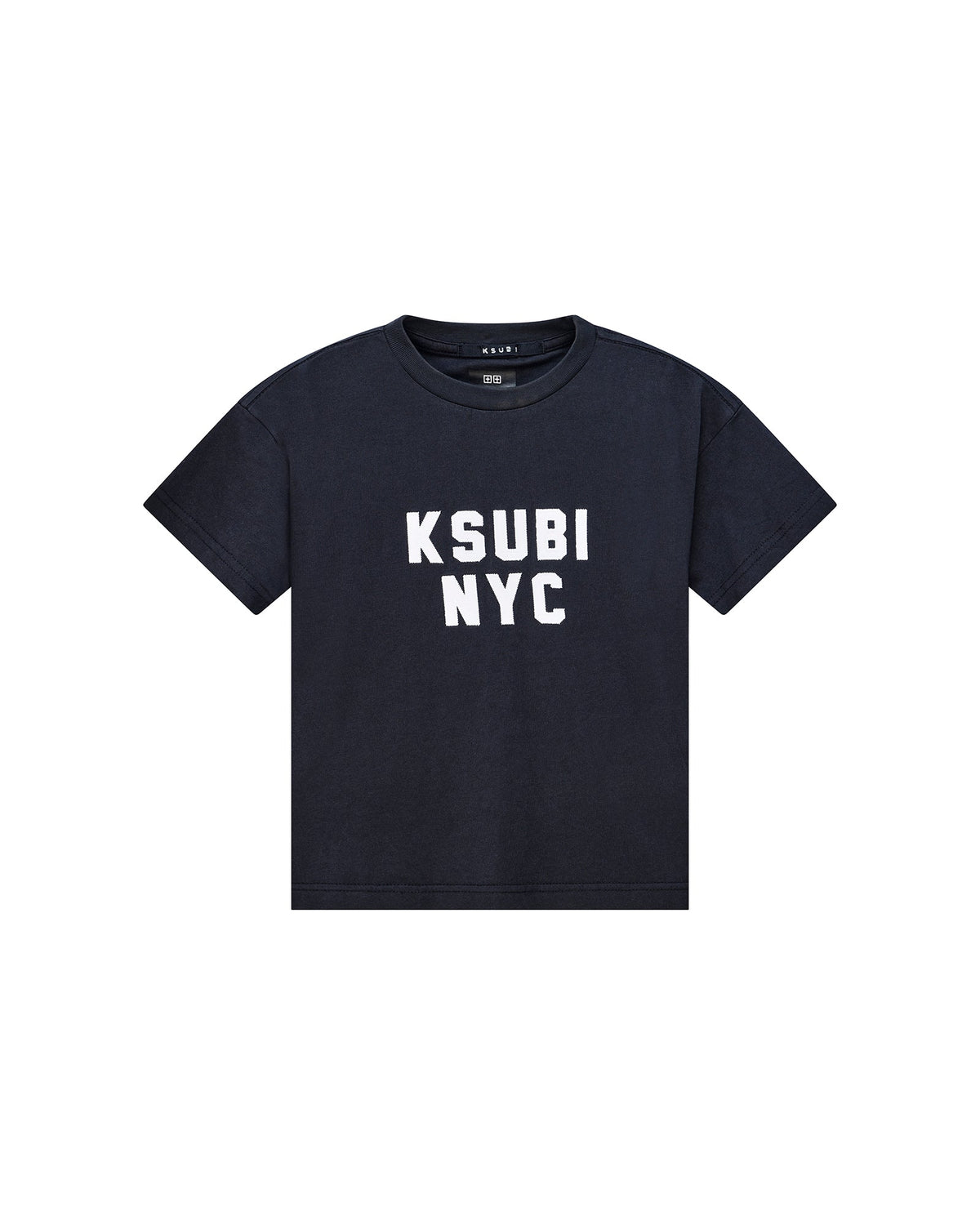 KIDS LIL NYC BIGGIE SS TEE NAVY TEES