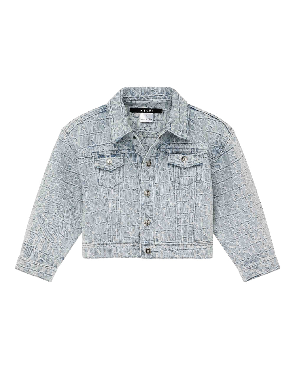Kids Lil Oh G Jacket Tile Jackets - Denim