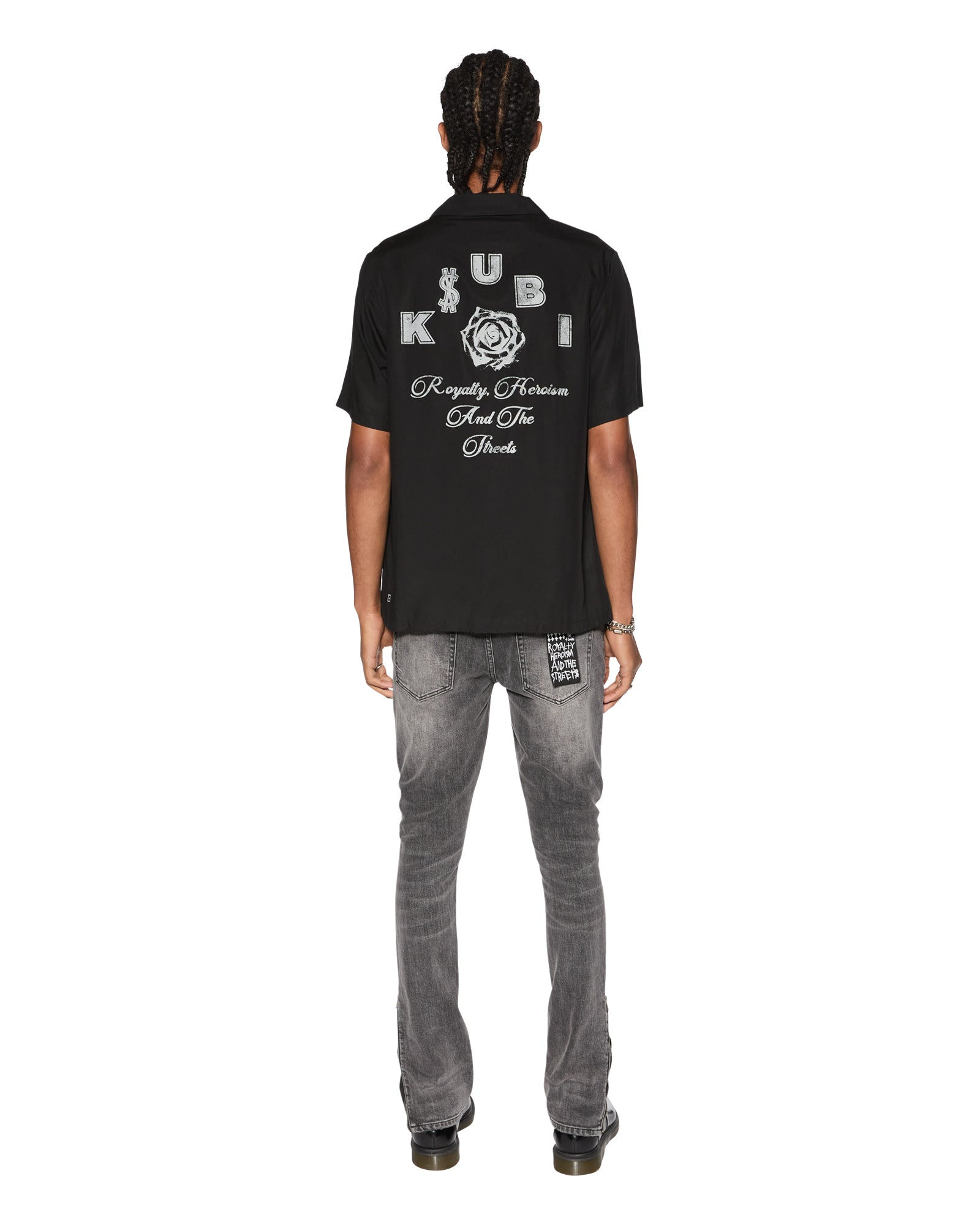 LOCK UP RESORT SS SHIRT BLACK