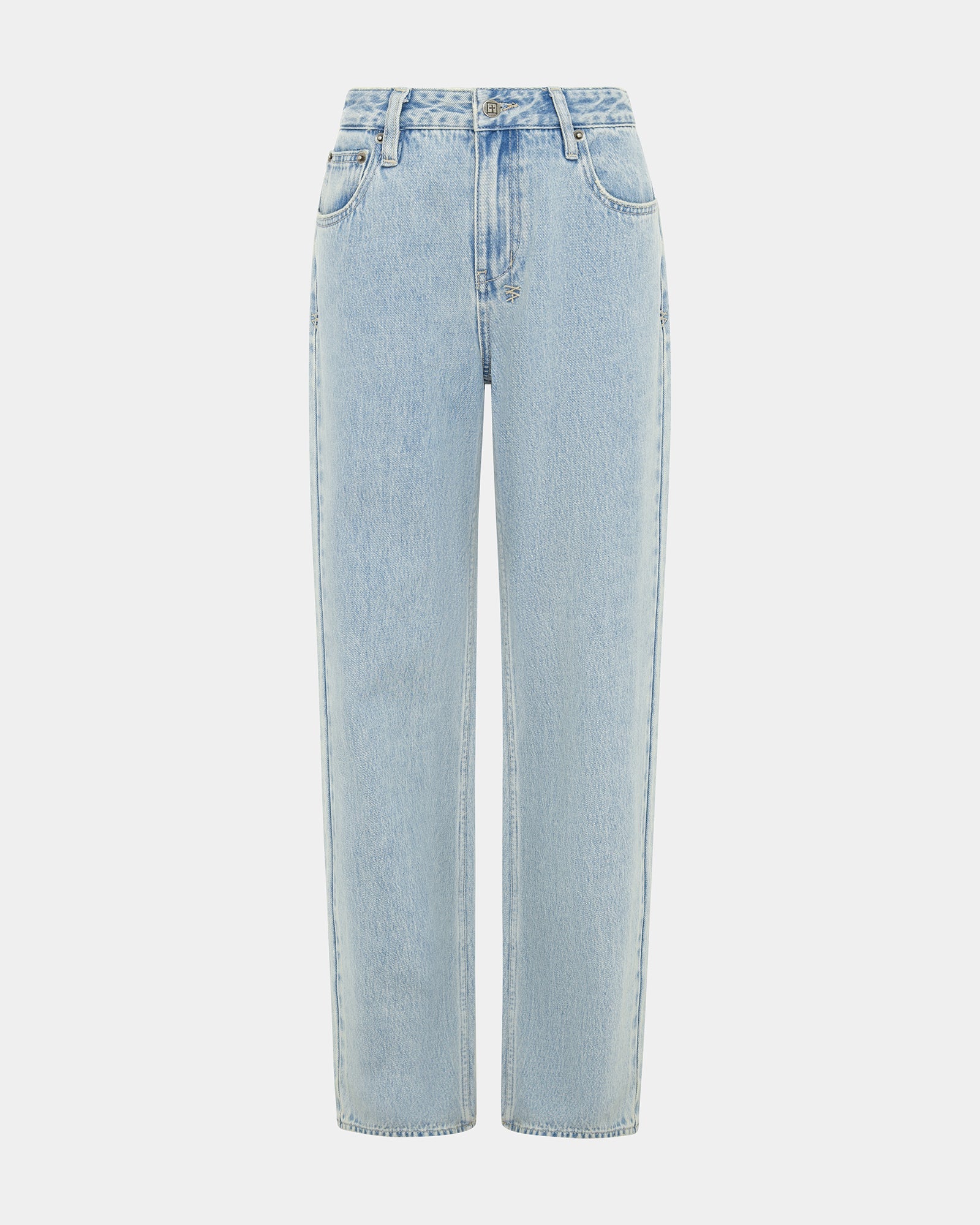 WOMENS  LOW RIDER DOVE BAGGY DENIM JEANS