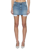 WOMENS LOW RIDER MINI EXPOSED SWEPT SKIRTS