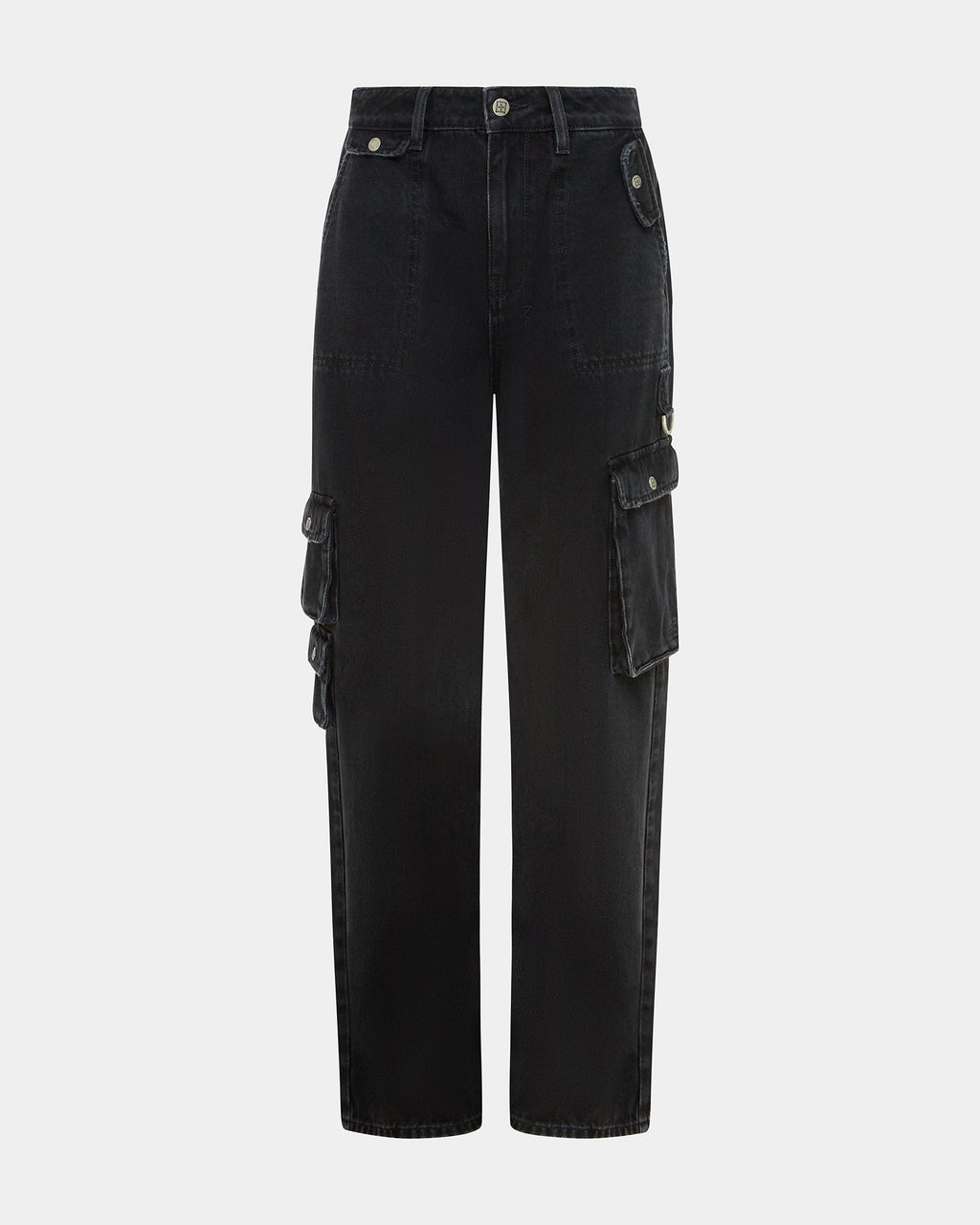 WOMENS LOW RIDER STEALTH CARGO DENIM JEANS