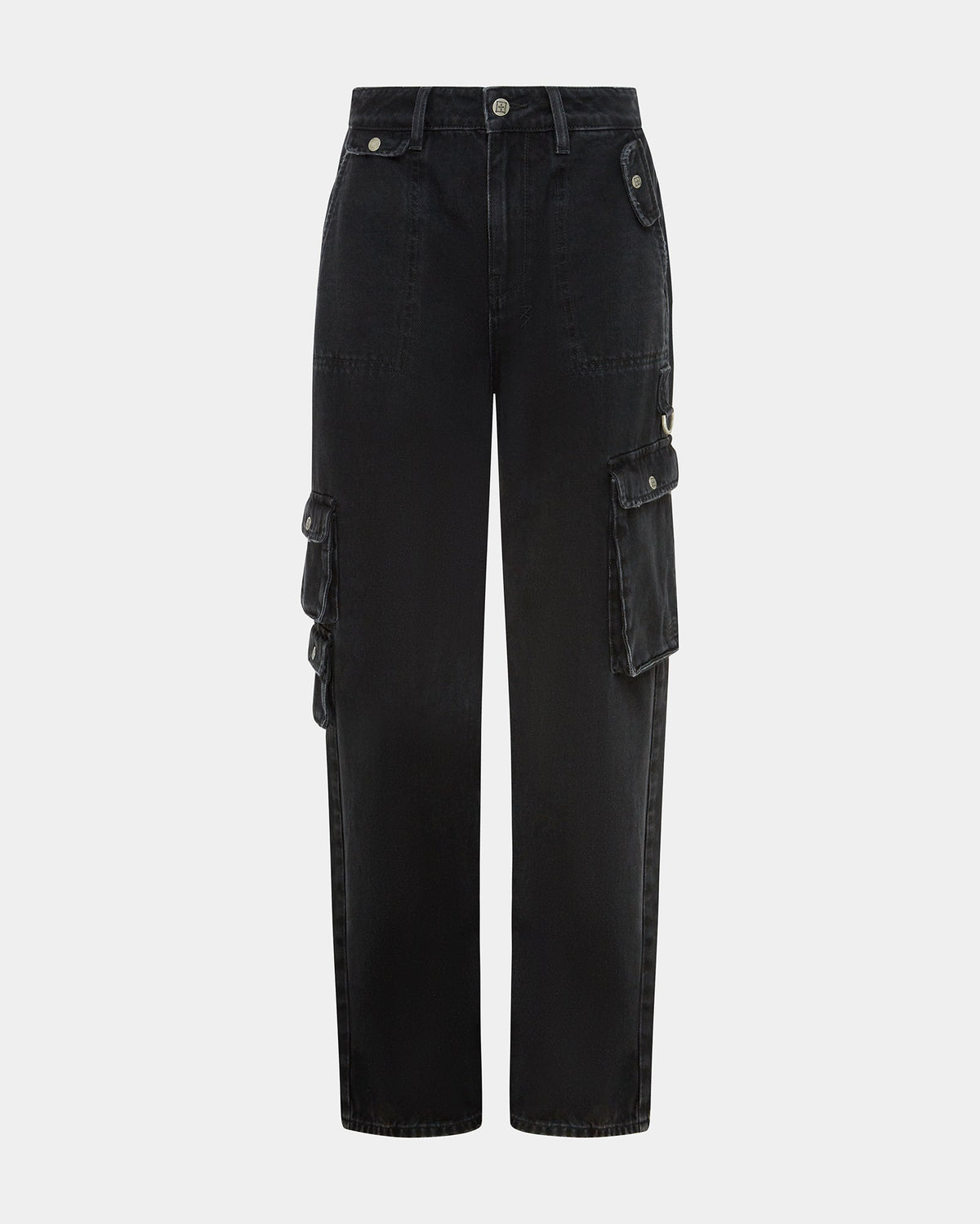 WOMENS LOW RIDER STEALTH CARGO DENIM JEANS