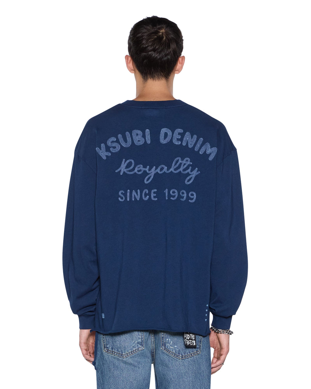 MENS MEKANIK EKCESS LS TEE NAVY TEES