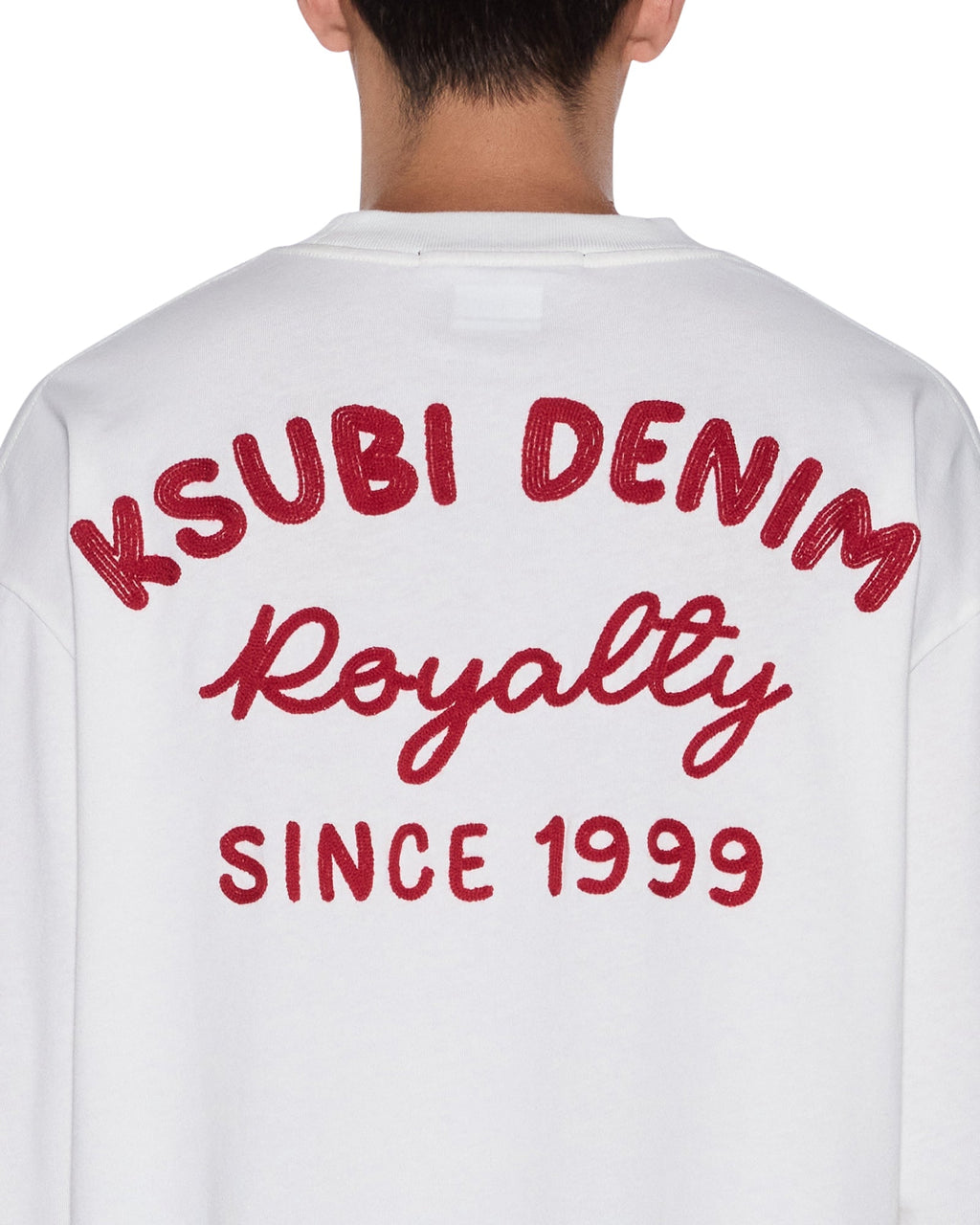 MENS MEKANIK EKCESS LS TEE WHITE/RED TEES