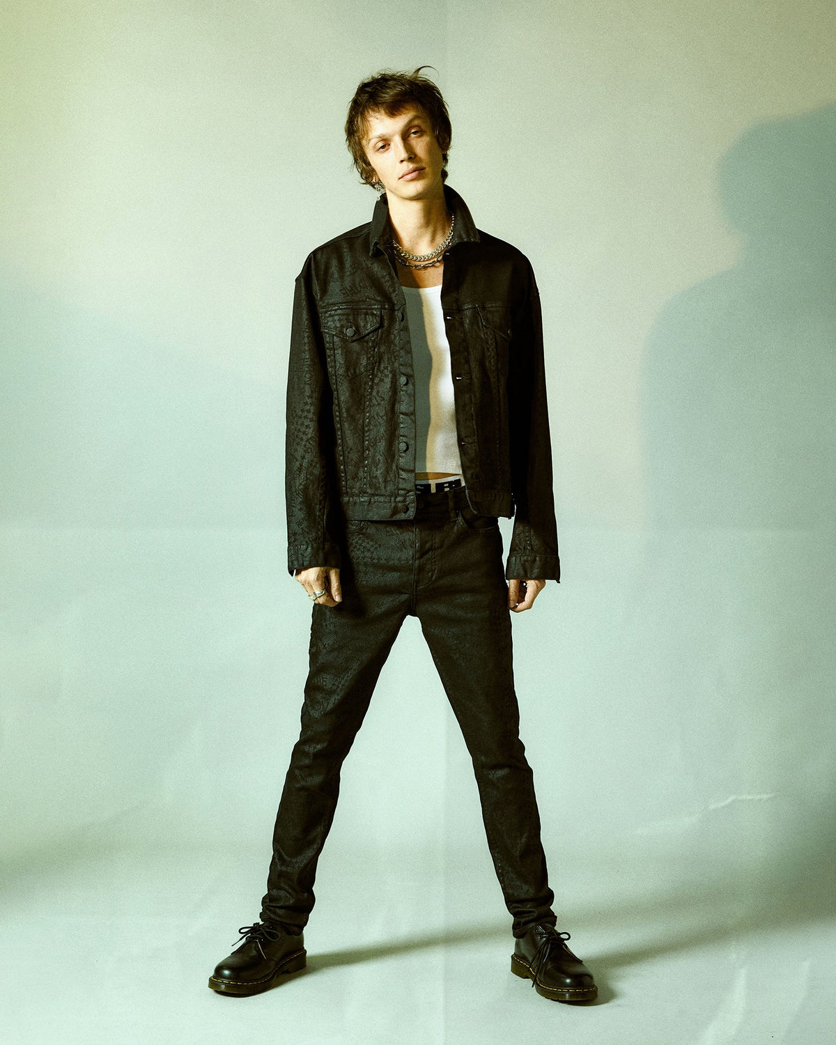 MENS OH G JACKET BLACK GREASE JACKETS