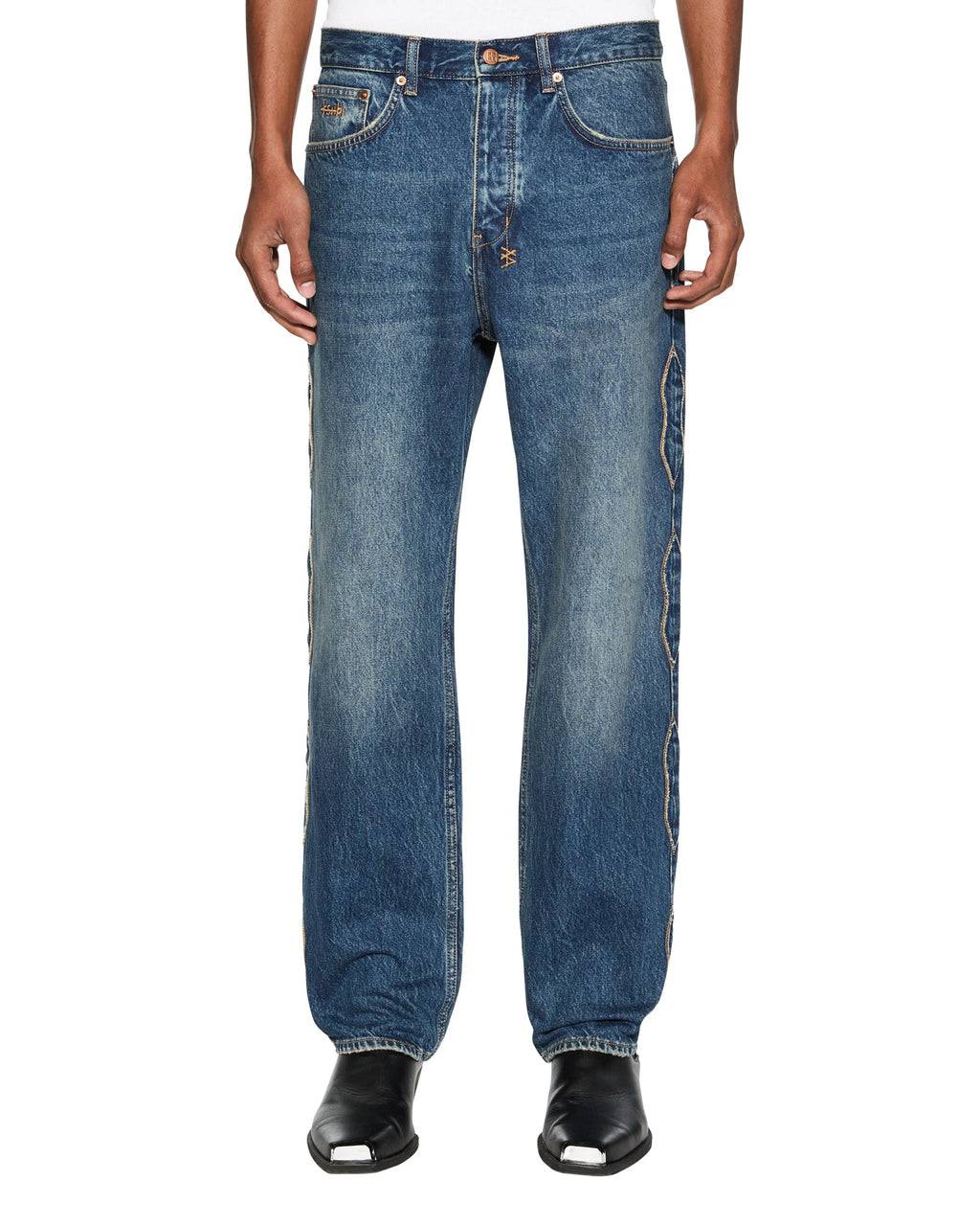 MENS ANTI K ANTIQUE KRAFT DENIM JEANS