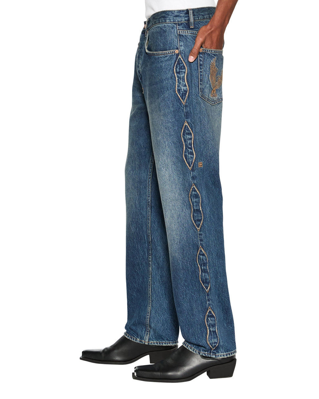 MENS ANTI K ANTIQUE KRAFT DENIM JEANS