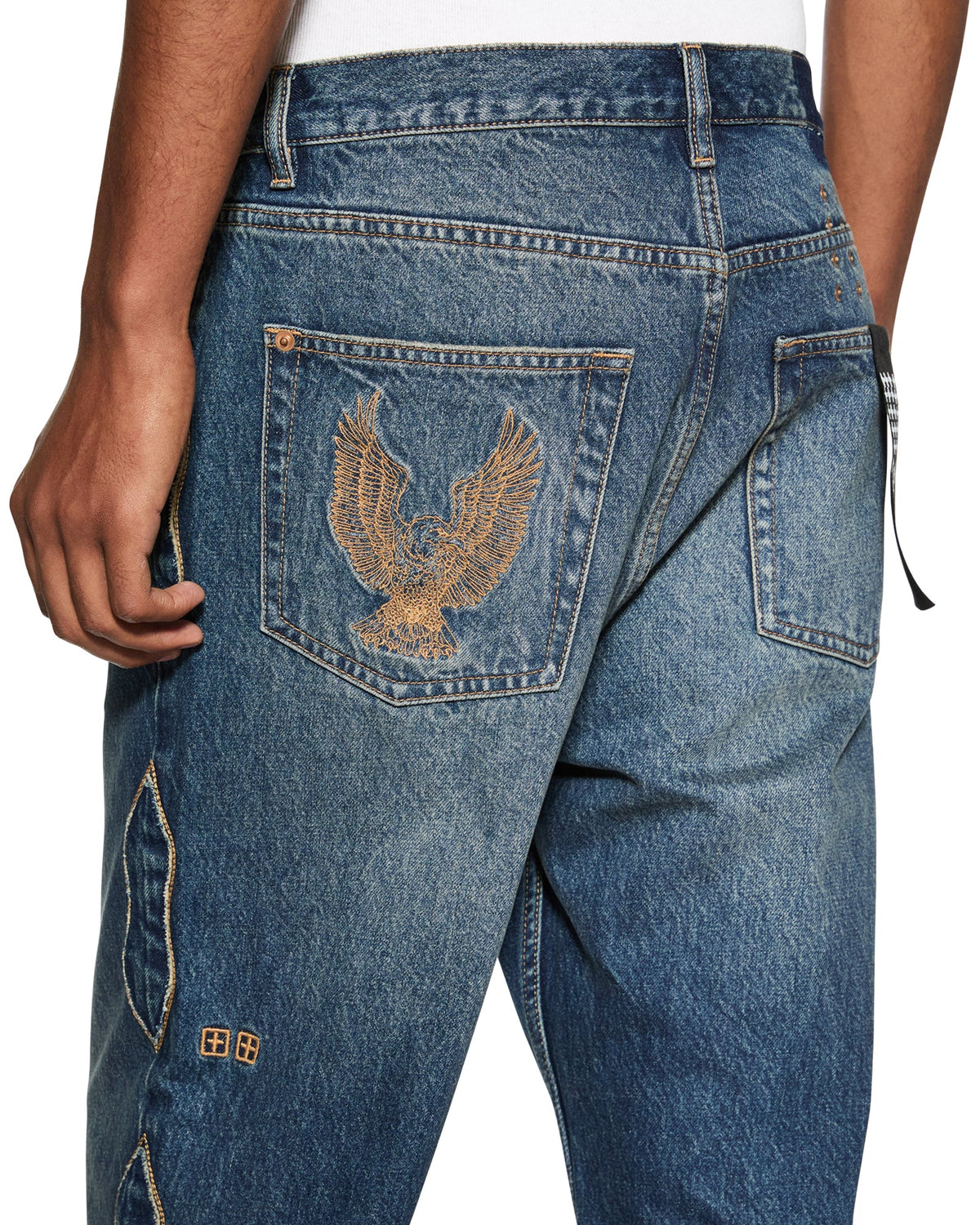 MENS ANTI K ANTIQUE KRAFT DENIM JEANS
