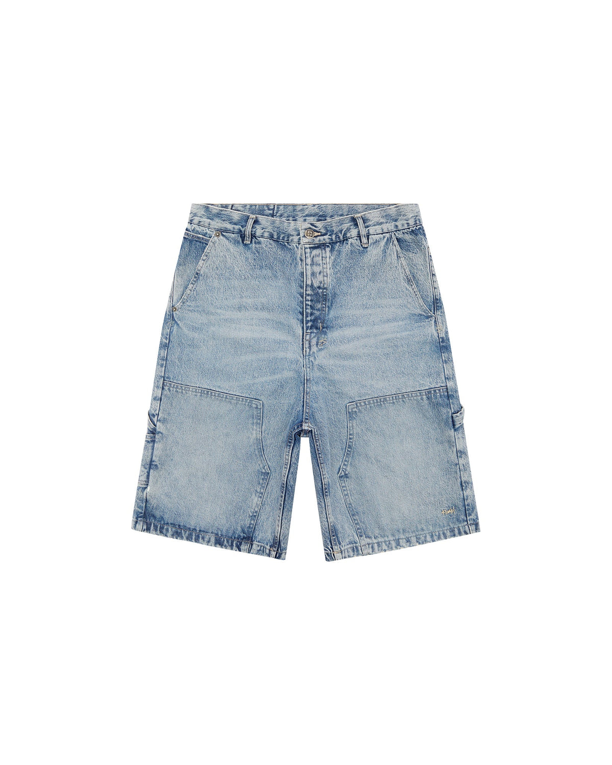 Mens Maxx Operator Short Champagne Relaxed Walkshorts - Denim