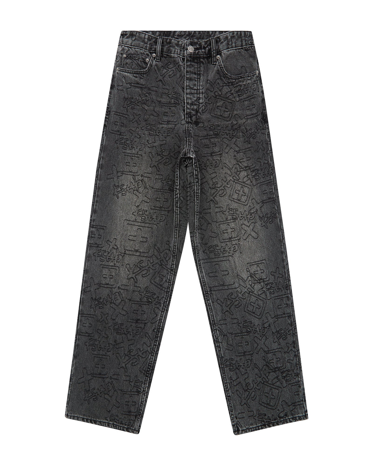 MENS MAXX STENCIL STITCH DENIM JEANS
