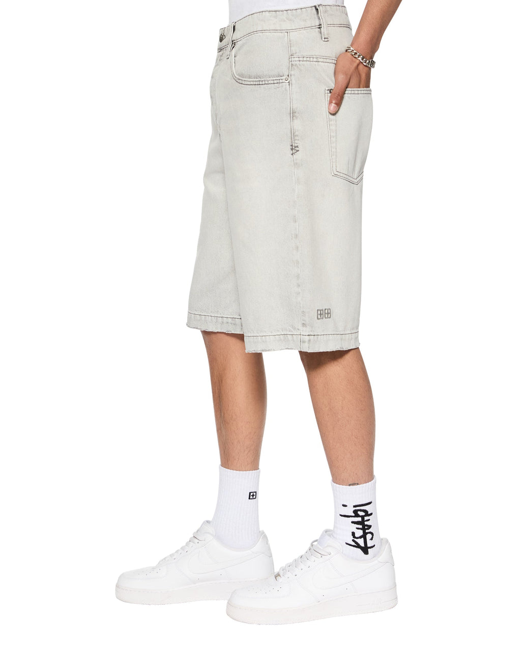 MENS MAXX SHORT WHITE SNOW WALKSHORTS