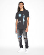 Mens Chitch Right Time Black Slim Denim Jeans - Black