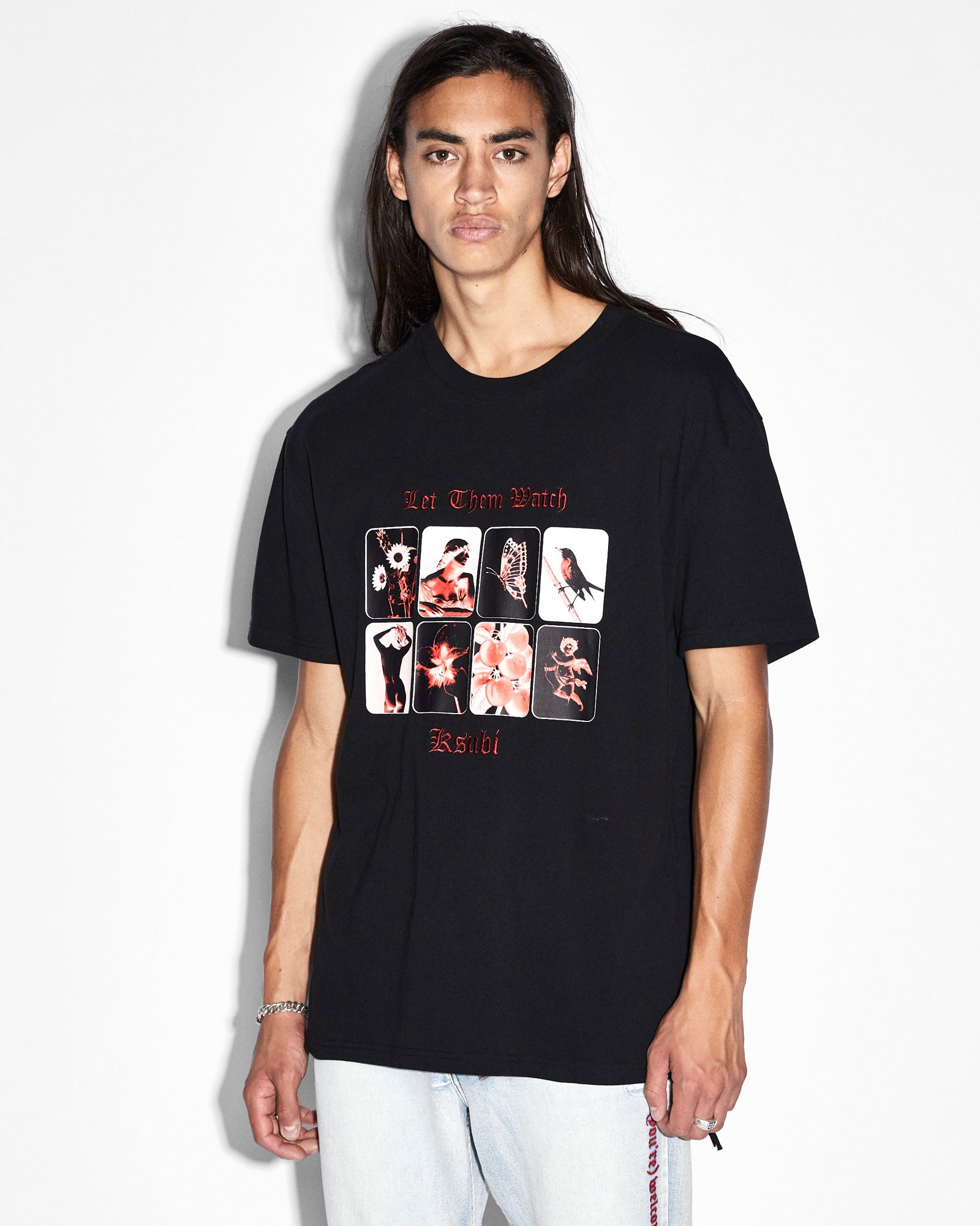MENS ICONS BIGGIE SS TEE JET BLACK OVERSIZED TEES