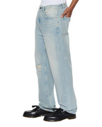 Mens Anti K Paragon Relaxed Denim Jeans - Denim