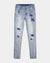 MENS  VAN WINKLE LA TRASHED DREAMS SKINNY DENIM JEANS