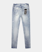 Mens Van Winkle La Trashed Dreams Skinny Denim Jeans - Denim