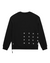 MENS  NYC 4X4  BIGGIE CREW JET BLACK OVERSIZED FLEECE