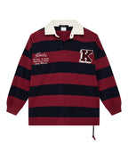 MENS RUGGED RUGBY JERSEY FIRE FADE SHIRTS