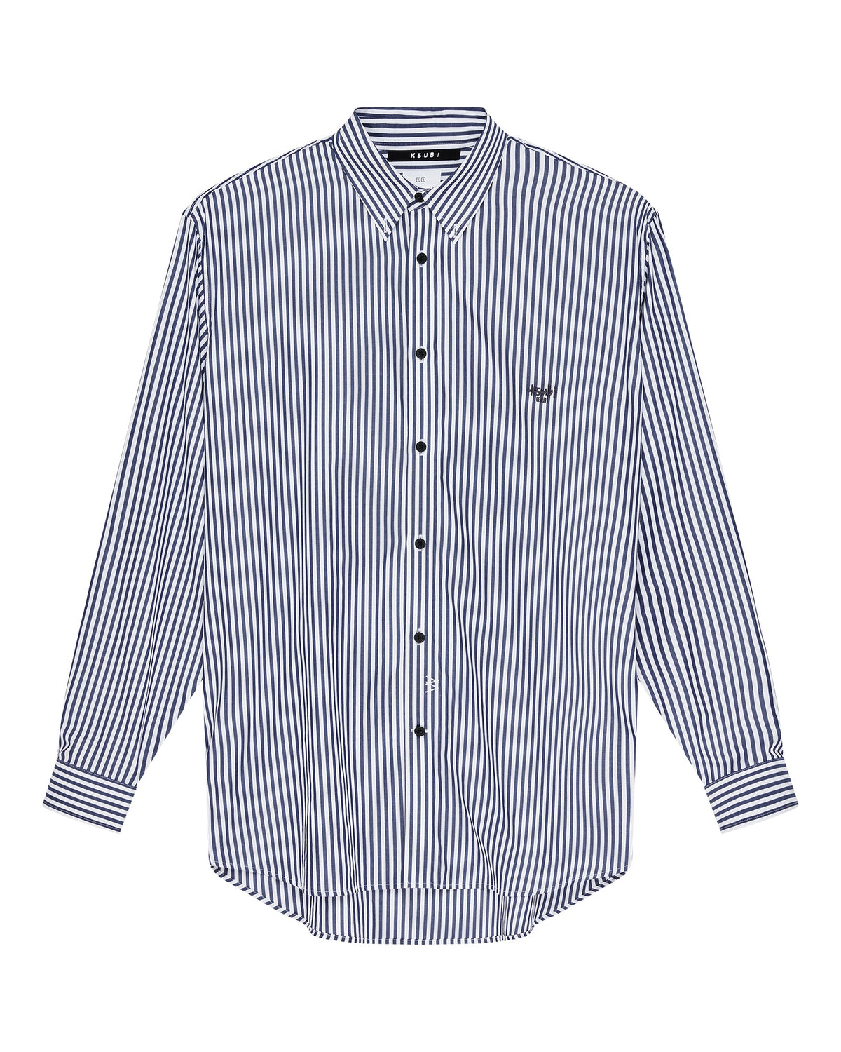 KSIGNATURE LS SHIRT WHITE STRIPE
