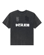 MENS RUGGED EKCESS SS TEE BLASTED BLACK TEES