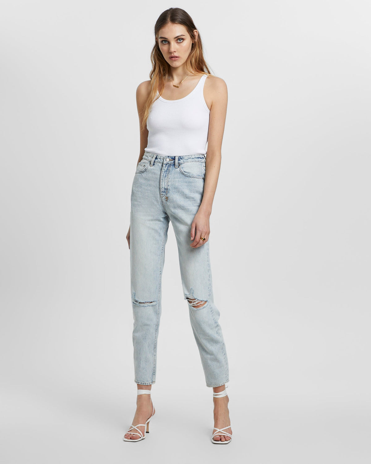 WOMENS POINTER KARMA SLASH DENIM JEANS