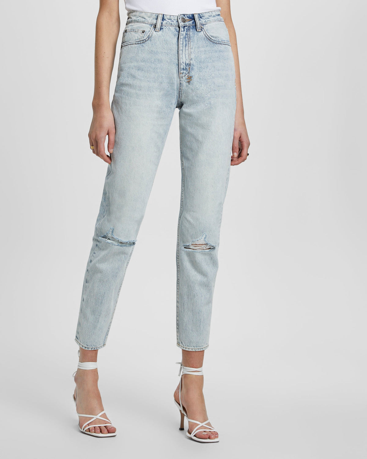 WOMENS POINTER KARMA SLASH DENIM JEANS