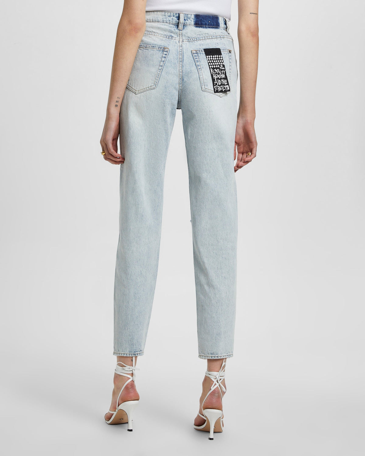 WOMENS POINTER KARMA SLASH DENIM JEANS