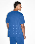 Mens 4x4 Biggie Ss Tee Cobalt Oversized Tees - Blue