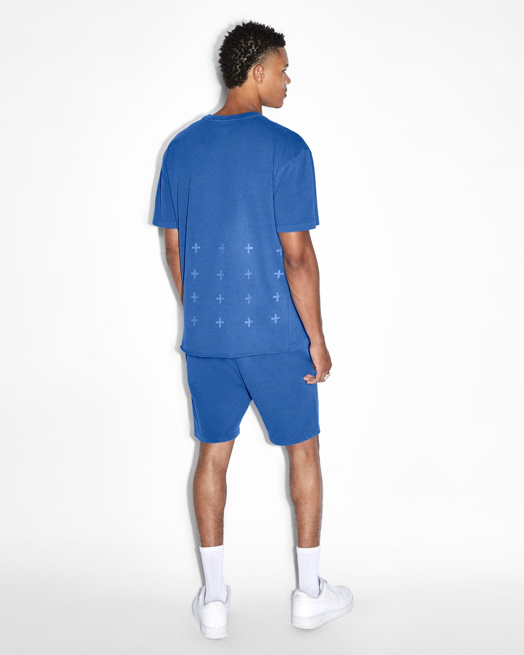 Mens 4x4 Biggie Ss Tee Cobalt Oversized Tees - Blue