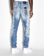 MENS VAN WINKLE TEKTONIK DIALLED DENIM JEANS