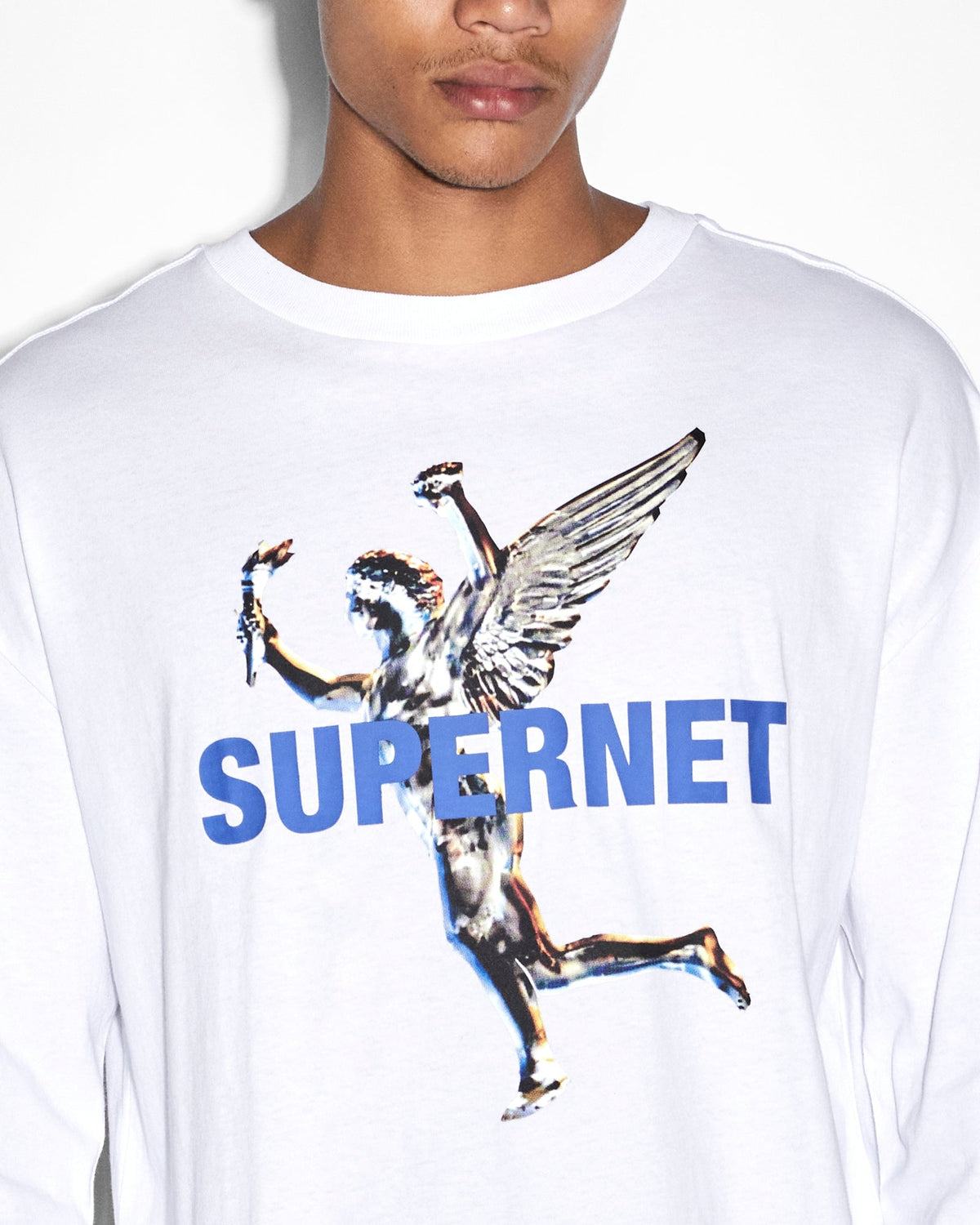 MENS ROLLS KASH LS TEE TRU WHITE TEES