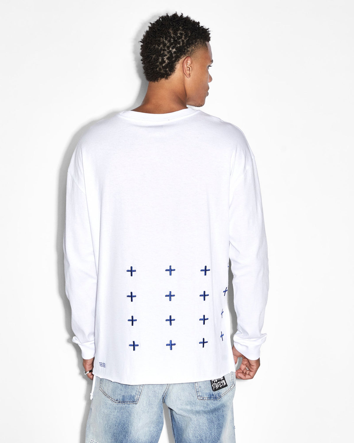 MENS ROLLS KASH LS TEE TRU WHITE TEES