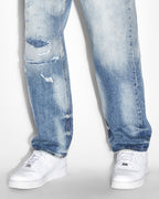 MENS ANTI K TEKTONIK DIALLED DENIM JEANS