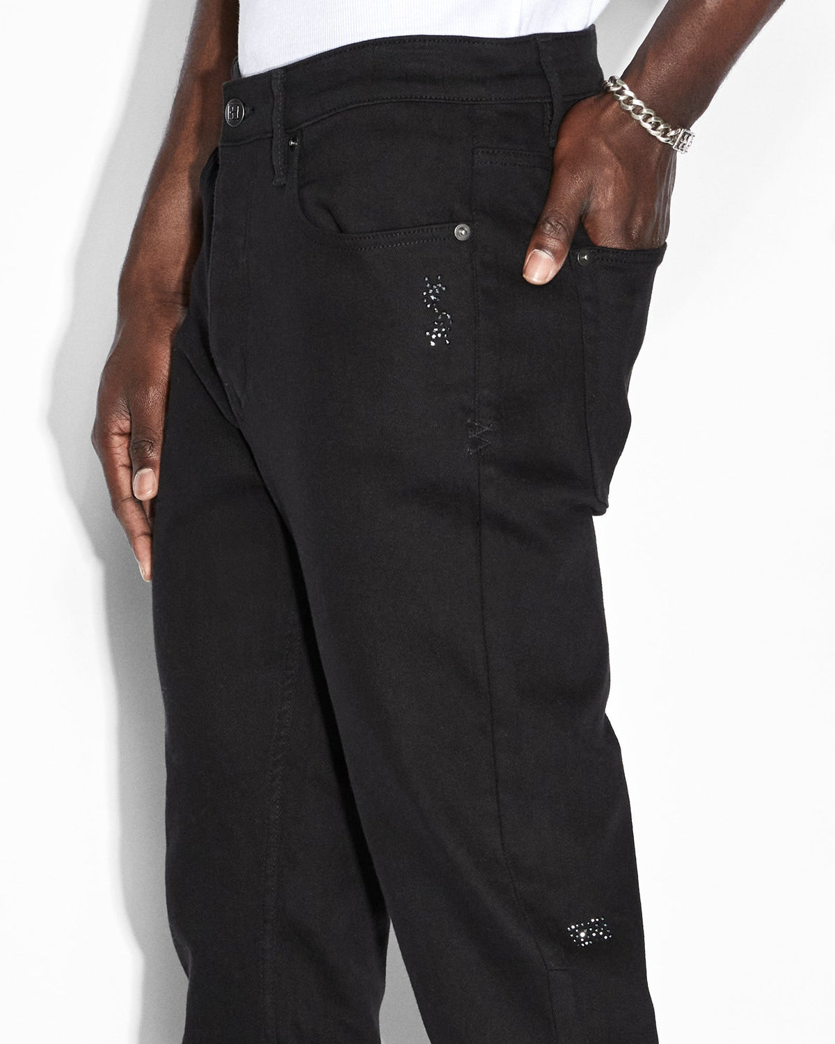 MENS CHITCH KRYSTAL DENIM JEANS