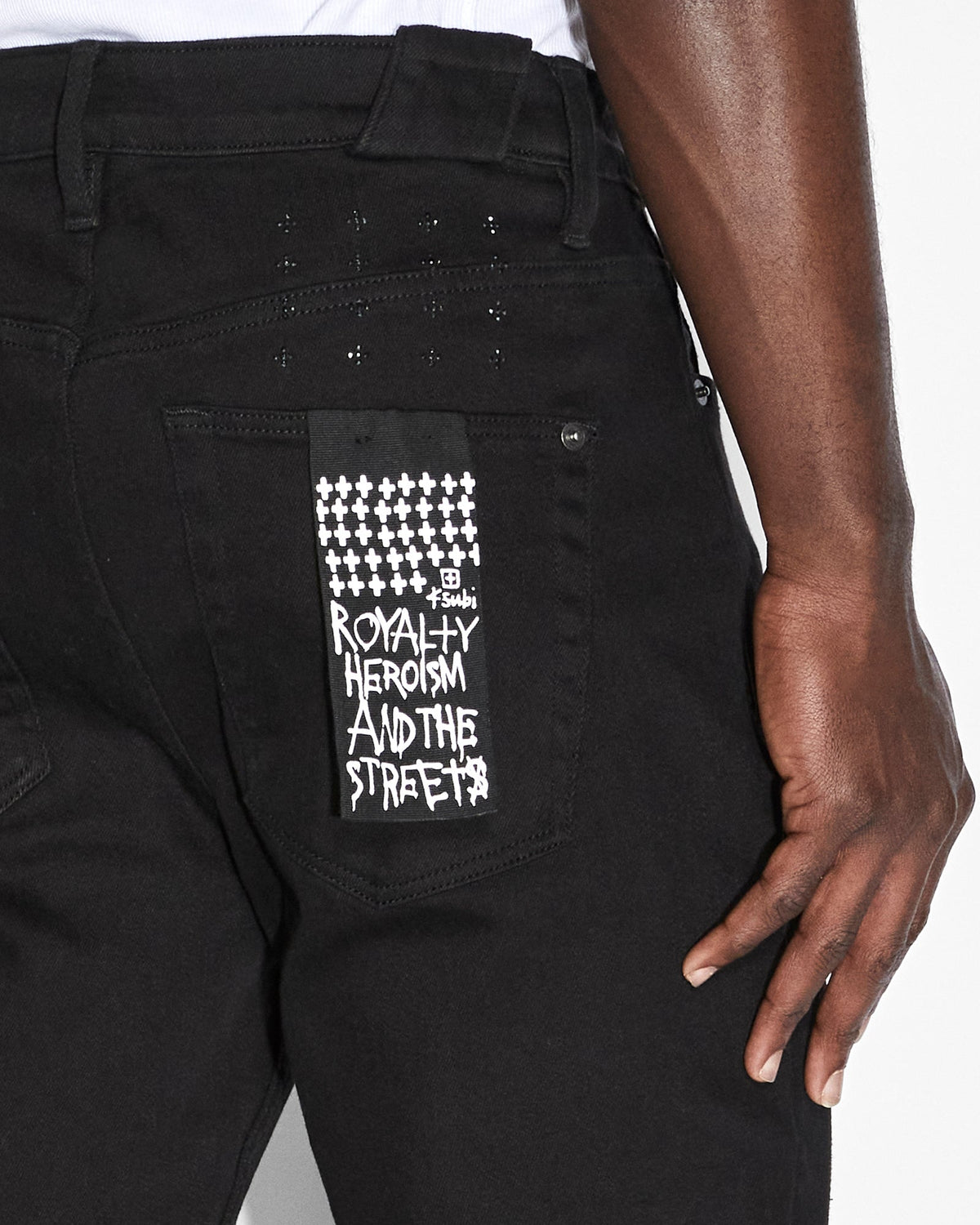 MENS CHITCH KRYSTAL DENIM JEANS