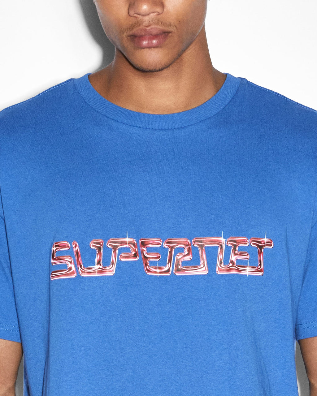 MENS SUPERNET BIGGIE SS TEE COBALT TEES