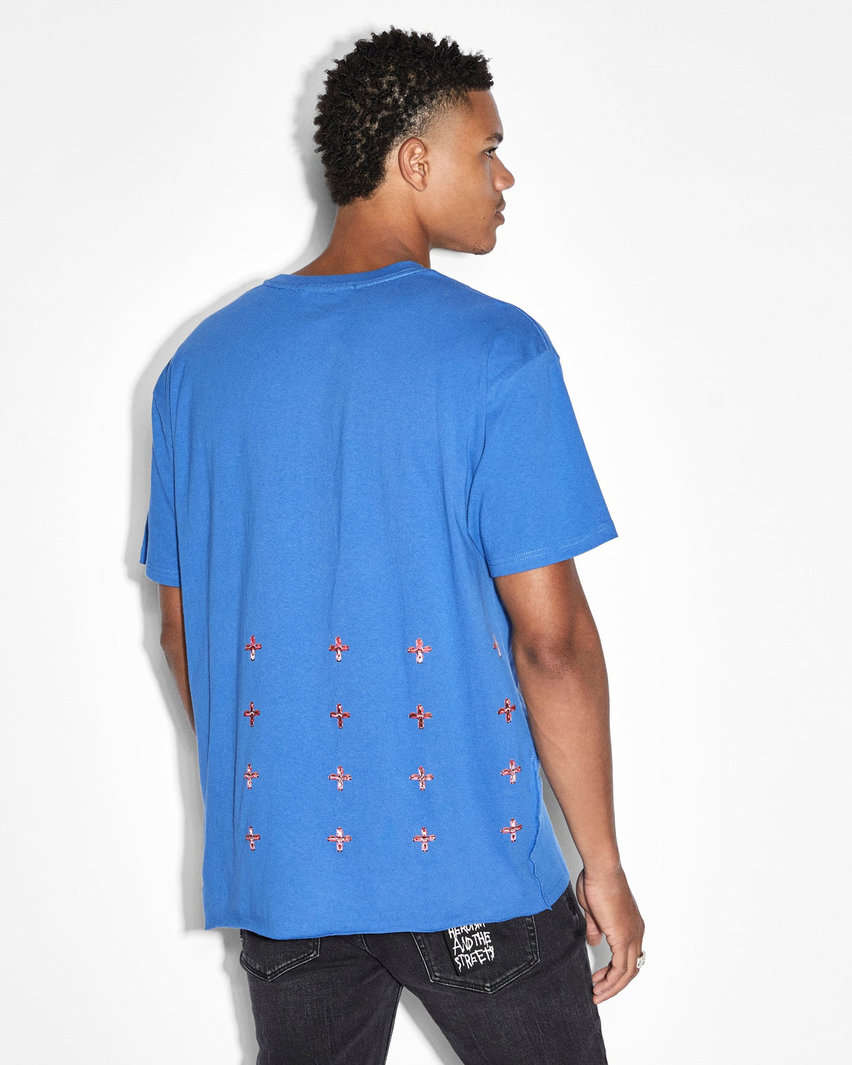 MENS SUPERNET BIGGIE SS TEE COBALT TEES