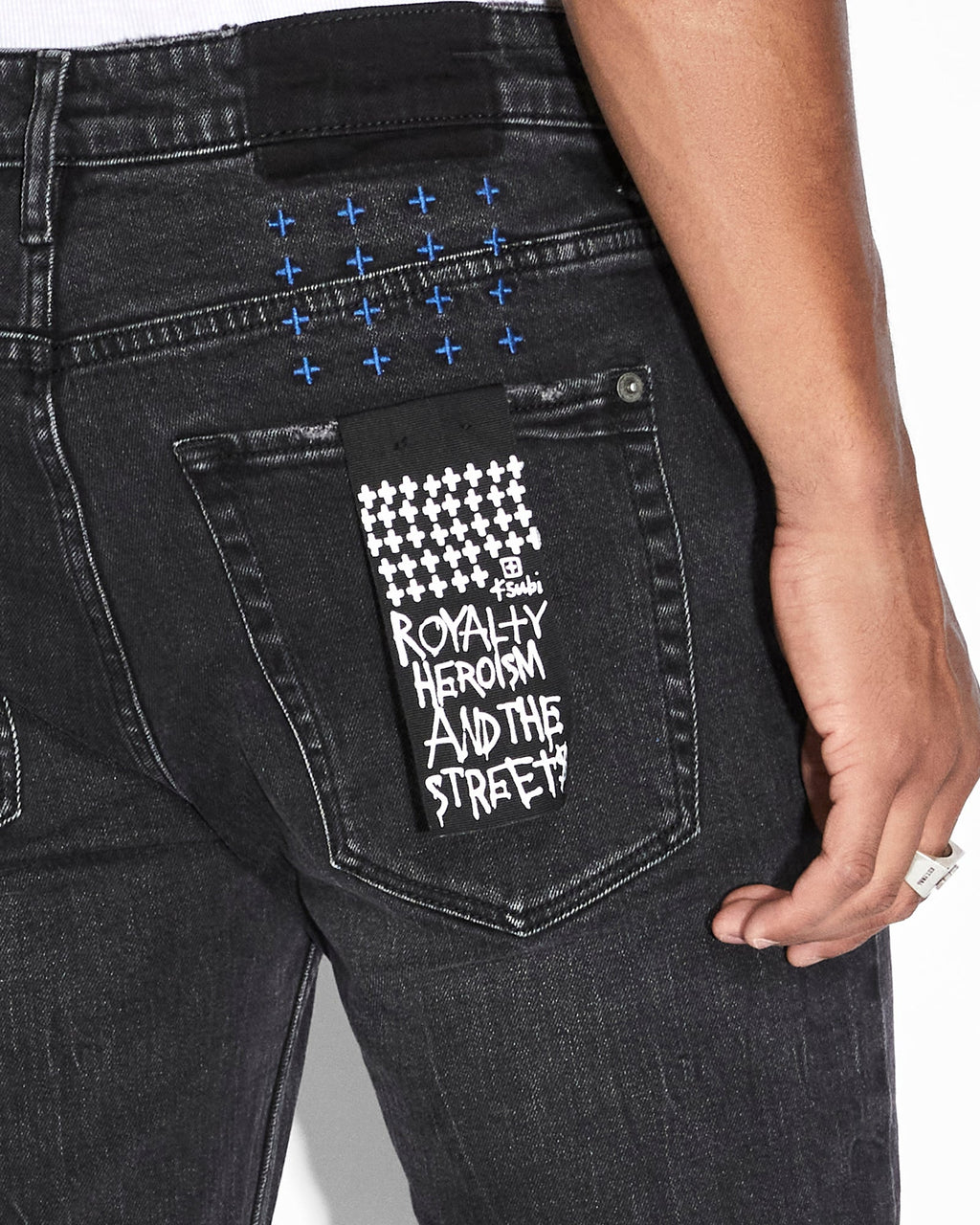 MENS VAN WINKLE KNIGHT DENIM JEANS