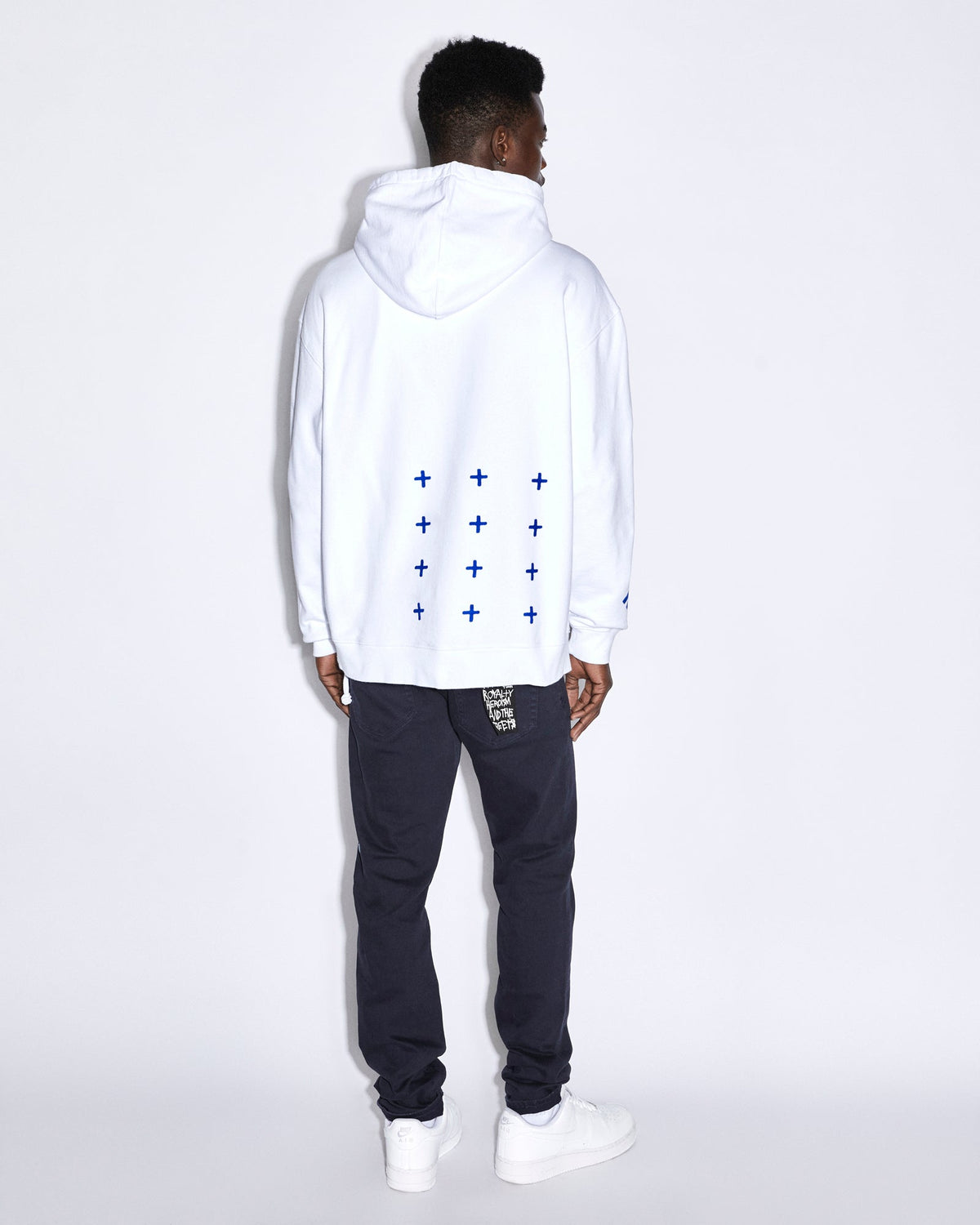 MENS OFFLINE BIGGIE HOODIE TRU WHITE FLEECE
