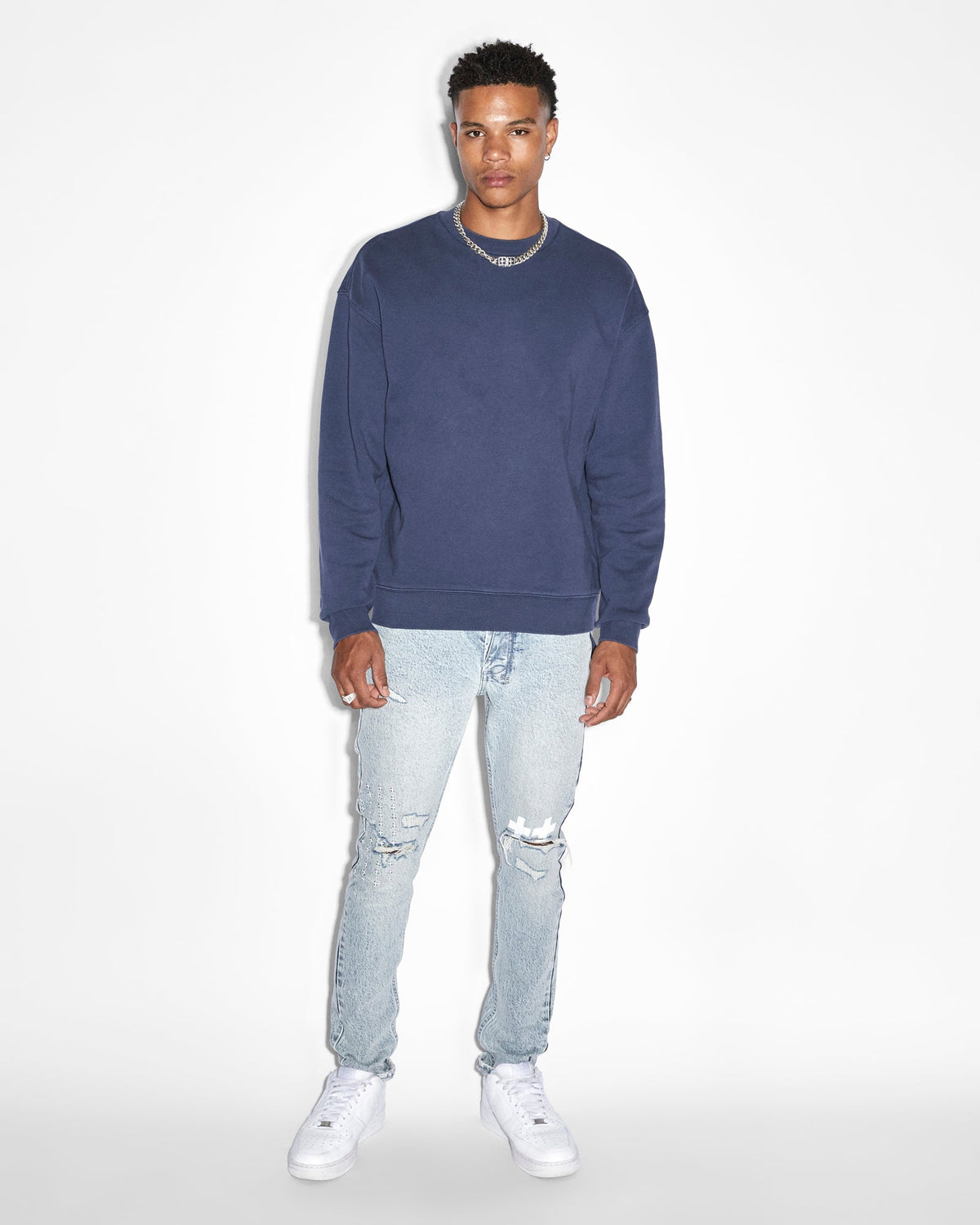 Mens Van Winkle Tricks Skinny Denim Jeans - Denim