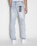 MENS CHITCH KUT OUT NIMBUS DENIM JEANS