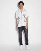 MENS CHITCH KUT OUT BLACK DENIM JEANS