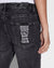 MENS  CHITCH KUT OUT BLACK SLIM DENIM JEANS