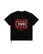 MENS CHICAGO AND THE STREETS SS BIGGIE TEE BLACK TEES