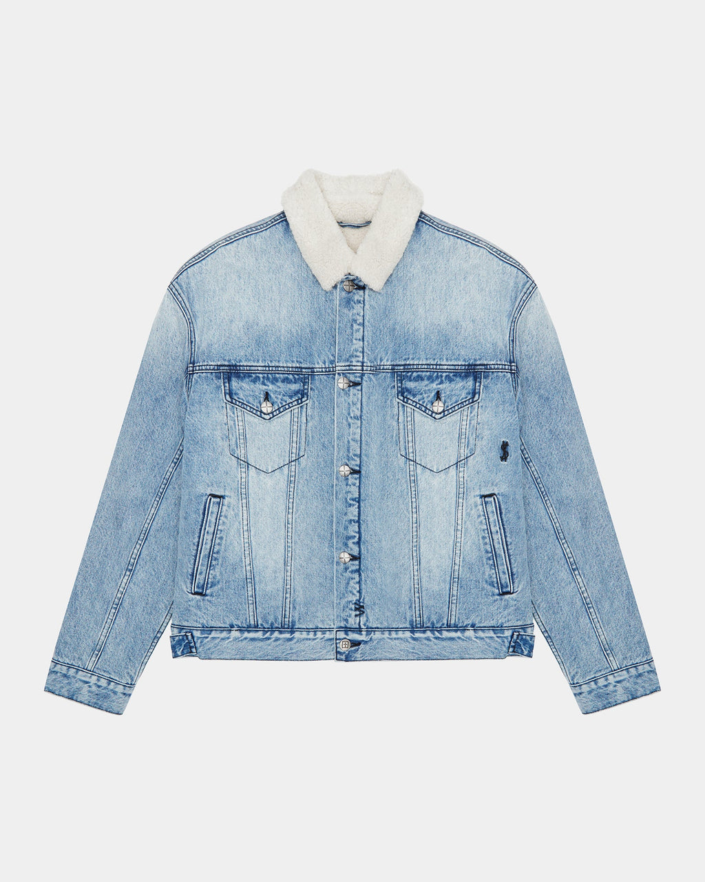 MENS OH G JACKET SHERPA MID BLUE JACKETS